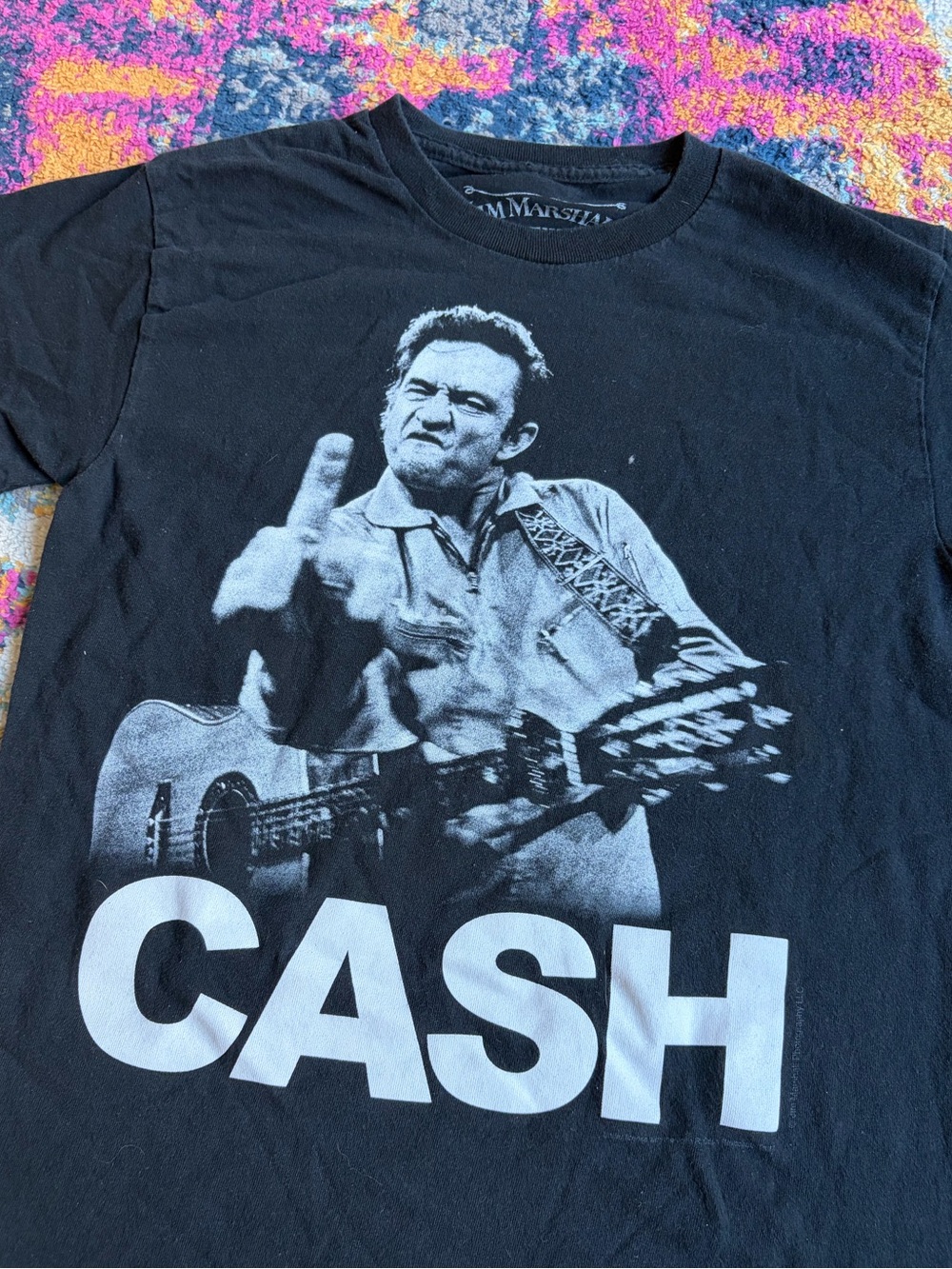 Y2K Johnny Cash shirt
